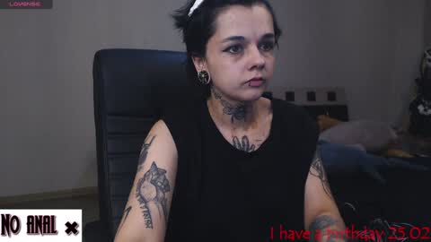 Snapshot of dark__elf chatting on February 2025 01:34:01 AM Anessa online show from February 2025 01:34:01 AM