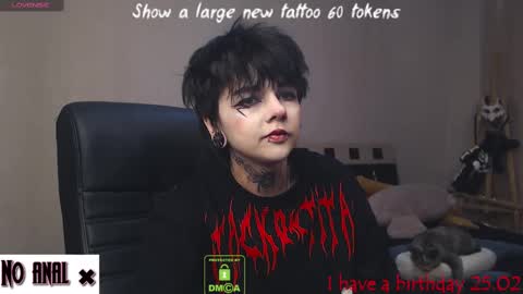 Snapshot of dark__elf chatting on February 2025 10:10:02 PM Anessa online show from February 2025 10:10:02 PM