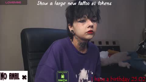 Snapshot of dark__elf chatting on February 2025 10:09:02 PM Anessa online show from February 2025 10:09:02 PM