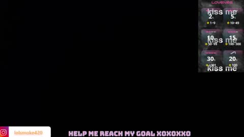 Lola Bdsm and fries online show from April 2026 03:00:01 PM