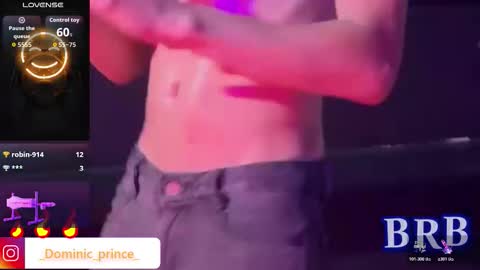 DOMINIC PRINCE   online show from January 2026 04:12:02 PM