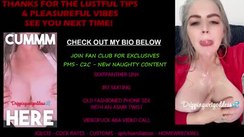 Snapshot of drippingwetgoddess chatting on May 2026 08:59:01 PM Angie online show from May 2026 08:59:01 PM