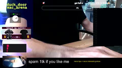 Snapshot of duck_door_mac_arena chatting on September 2025 12:15:01 PM duck_door_mac_arena online show from September 2025 12:15:01 PM