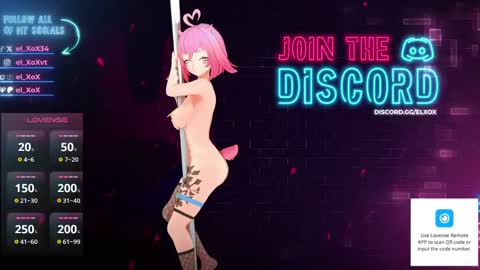 Snapshot of el_xox chatting on January 2025 12:13:01 AM el XoX online show from January 2025 12:13:01 AM