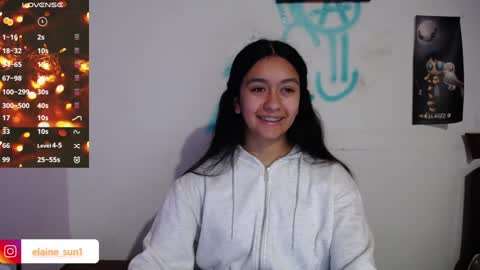 Snapshot of elaine_sun chatting on December 2024 03:29:02 AM Elaine eli online show from December 2024 03:29:02 AM