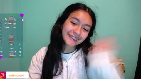 Snapshot of elaine_sun chatting on December 2024 07:17:01 AM Elaine eli online show from December 2024 07:17:01 AM