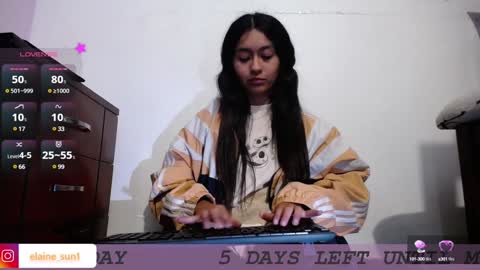 Snapshot of elaine_sun chatting on January 2025 06:42:02 AM Elaine eli online show from January 2025 06:42:02 AM