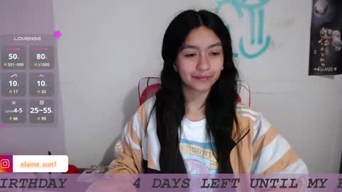 Snapshot of elaine_sun chatting on January 2025 05:16:01 AM Elaine eli online show from January 2025 05:16:01 AM