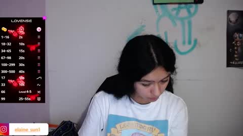 Snapshot of elaine_sun chatting on February 2025 05:26:02 AM Elaine eli online show from February 2025 05:26:02 AM