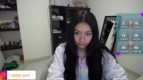 Snapshot of elaine_sun chatting on November 2025 03:40:01 AM Elaine eli online show from November 2025 03:40:01 AM