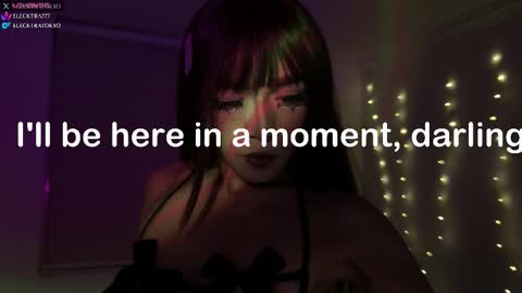 Snapshot of elecktra_tokyo chatting on October 2025 03:25:01 AM ELECKTRA online show from October 2025 03:25:01 AM