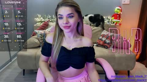 Snapshot of elen_black_23 chatting on January 2025 12:34:02 AM Lena - online show from January 2025 12:34:02 AM