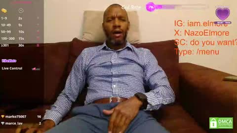 My name is Elmore. Please say hello I like to chat with you. If you have requests or dirty talk please use tip online show from January 2025 02:37:01 AM