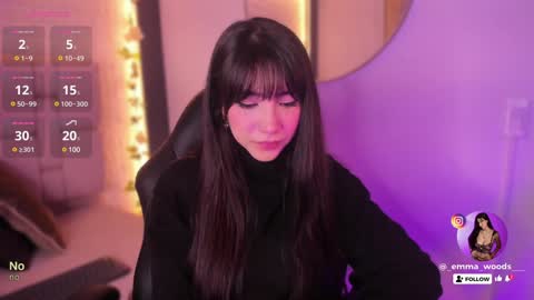 Snapshot of emma_woods__ chatting on December 2024 12:13:01 PM emma_woods__ online show from December 2024 12:13:01 PM
