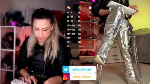 Erika      online show from February 2026 10:53:02 AM