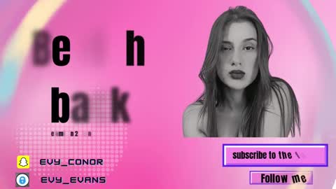 Snapshot of evy_conor chatting on September 2025 12:21:02 PM Evy conor online show from September 2025 12:21:02 PM