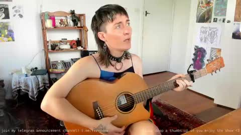 Snapshot of fernydew chatting on June 2026 04:24:01 AM Fern next stream 430pm Monday PST online show from June 2026 04:24:01 AM