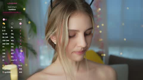 Snapshot of fluffy_angel chatting on December 2024 11:25:02 AM Adeline online show from December 2024 11:25:02 AM