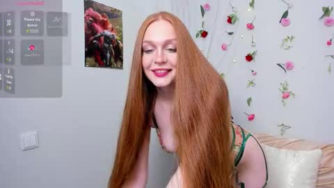 Snapshot of foxy_ginger_ chatting on December 2025 01:34:02 AM Angelica online show from December 2025 01:34:02 AM
