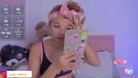 Snapshot of gabriela_miller2 chatting on February 2025 04:37:02 AM Gaby online show from February 2025 04:37:02 AM