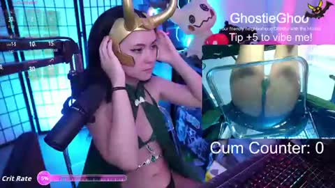 Snapshot of ghostieghoo chatting on July 2026 08:14:01 PM Ghostie online show from July 2026 08:14:01 PM