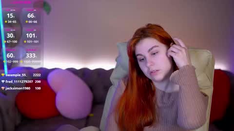 Snapshot of gingerrpink chatting on February 2026 05:13:02 AM Ginger Pink online show from February 2026 05:13:02 AM