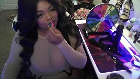 Snapshot of goddesscocoaa chatting on January 2025 10:56:01 AM Goddess Cocoa online show from January 2025 10:56:01 AM