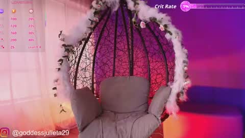 Snapshot of goddessjulieta chatting on June 2026 07:01:02 PM Julieta online show from June 2026 07:01:02 PM