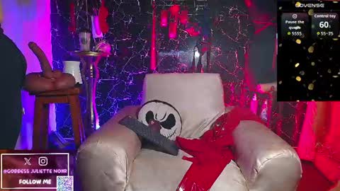 Snapshot of goddessjuliettenoiir chatting on June 2026 10:46:01 AM Goddes Juliette Noiir online show from June 2026 10:46:01 AM