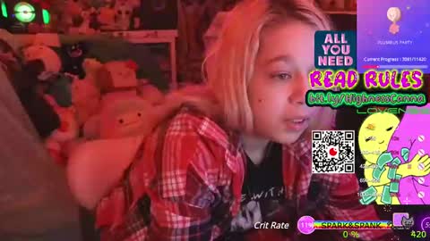 HiGHNESS CANNA online show from January 2025 04:08:02 AM