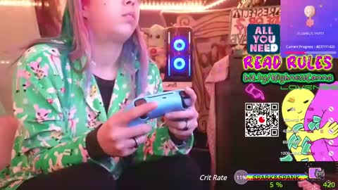 HiGHNESS CANNA online show from January 2025 04:59:01 AM