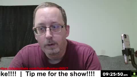 Bob Anderson online show from October 2025 02:25:02 PM