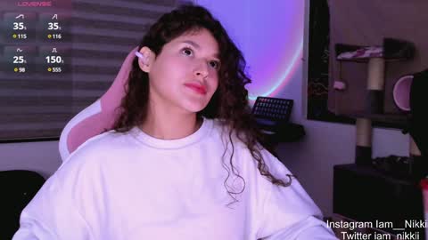 Snapshot of iam_nikki chatting on December 2024 06:54:01 AM On instagram Imm NikkiHelp me reach 100 likes online show from December 2024 06:54:01 AM