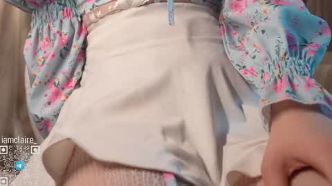 Snapshot of iamclaire_ chatting on February 2025 04:33:02 PM Claire online show from February 2025 04:33:02 PM