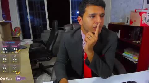 Snapshot of ireneandgeorge chatting on February 2025 03:06:02 AM IRENE EVANS And Mr. George online show from February 2025 03:06:02 AM