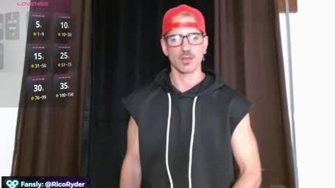 Rico Ryder online show from June 2026 03:36:01 PM