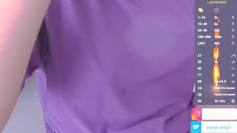 Snapshot of iryna_zeny chatting on January 2025 03:08:02 PM Yuliana help me to get 100 thumbs up please  online show from January 2025 03:08:02 PM