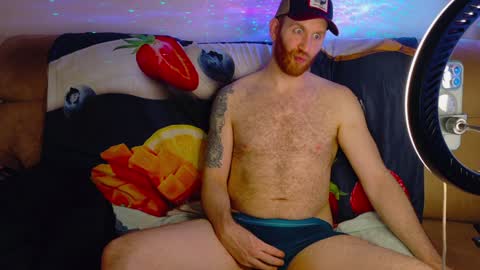 Tall Jewish Ginger DOM online show from January 2025 10:36:01 PM