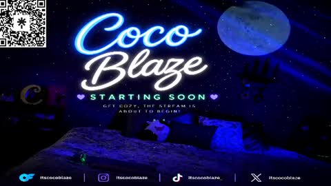 CoCo Blaze online show from July 2026 03:21:01 AM