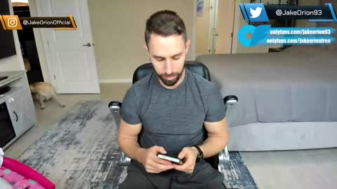 Jake Orion online show from January 2025 09:57:01 PM