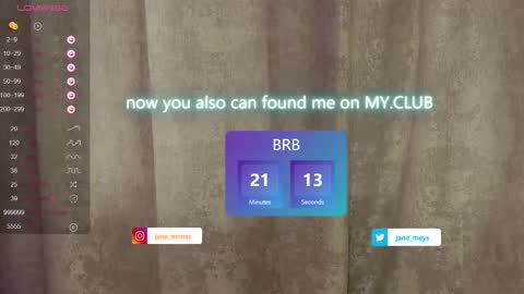 Snapshot of jane_meys chatting on March 2025 08:19:02 AM your kitty JANE roawww online show from March 2025 08:19:02 AM