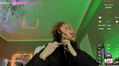 Snapshot of jinny_gold chatting on January 2025 10:06:02 AM MY NEW INSTA jinny goldy online show from January 2025 10:06:02 AM