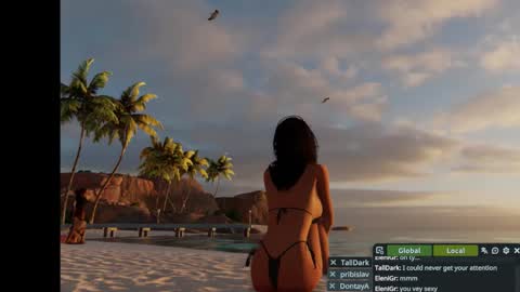 Snapshot of jstel chatting on February 2026 07:23:01 AM EleniGr online show from February 2026 07:23:01 AM