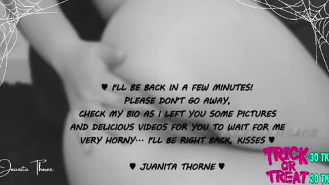  JUANITA THORNE 2 online show from October 2025 08:37:02 PM