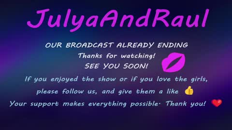 Snapshot of julyaandraul chatting on December 2024 04:03:02 AM Raul  Kira and Tony guests online show from December 2024 04:03:02 AM
