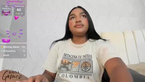 Snapshot of kayna_gomez chatting on September 2025 07:38:01 PM Kayna online show from September 2025 07:38:01 PM