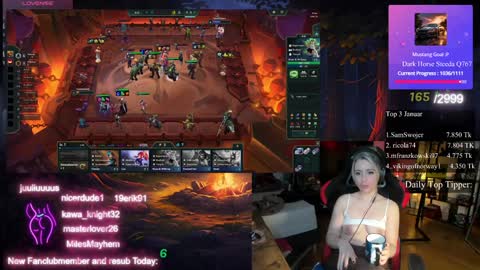 Wolfs Girl online show from January 2025 10:19:01 PM