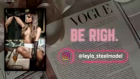 INSTA leylasteel model         online show from March 2026 03:58:01 PM