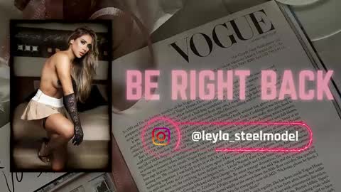 Snapshot of leyla_steel chatting on April 2026 11:24:01 PM INSTA leylasteel model online show from April 2026 11:24:01 PM