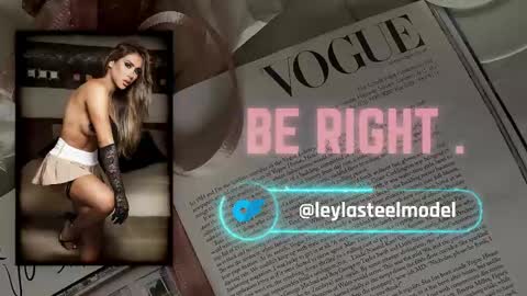 Snapshot of leyla_steel chatting on May 2026 01:16:02 PM INSTA leylasteel model online show from May 2026 01:16:02 PM